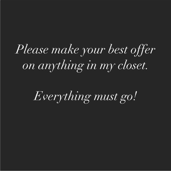 Tops - Name your price all reasonable offers will be accepted
